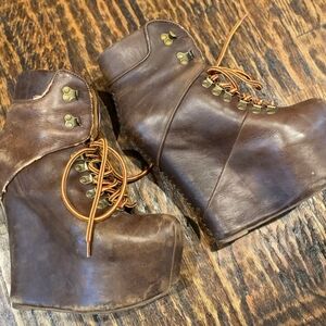 Jeffery Campbell Wedge Platform *Dammit* Booties